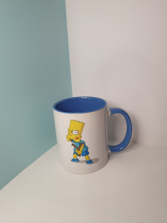 Bart Simpson Famous Excuse Mug