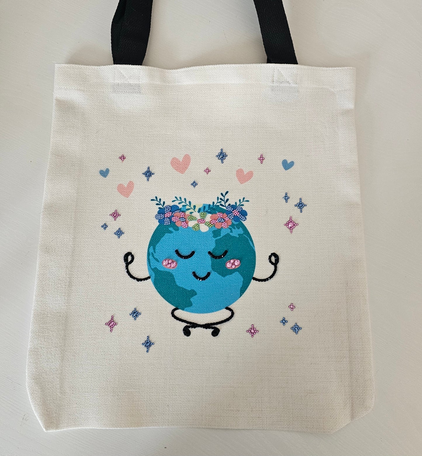 Peaceful Planet Reusable Bag