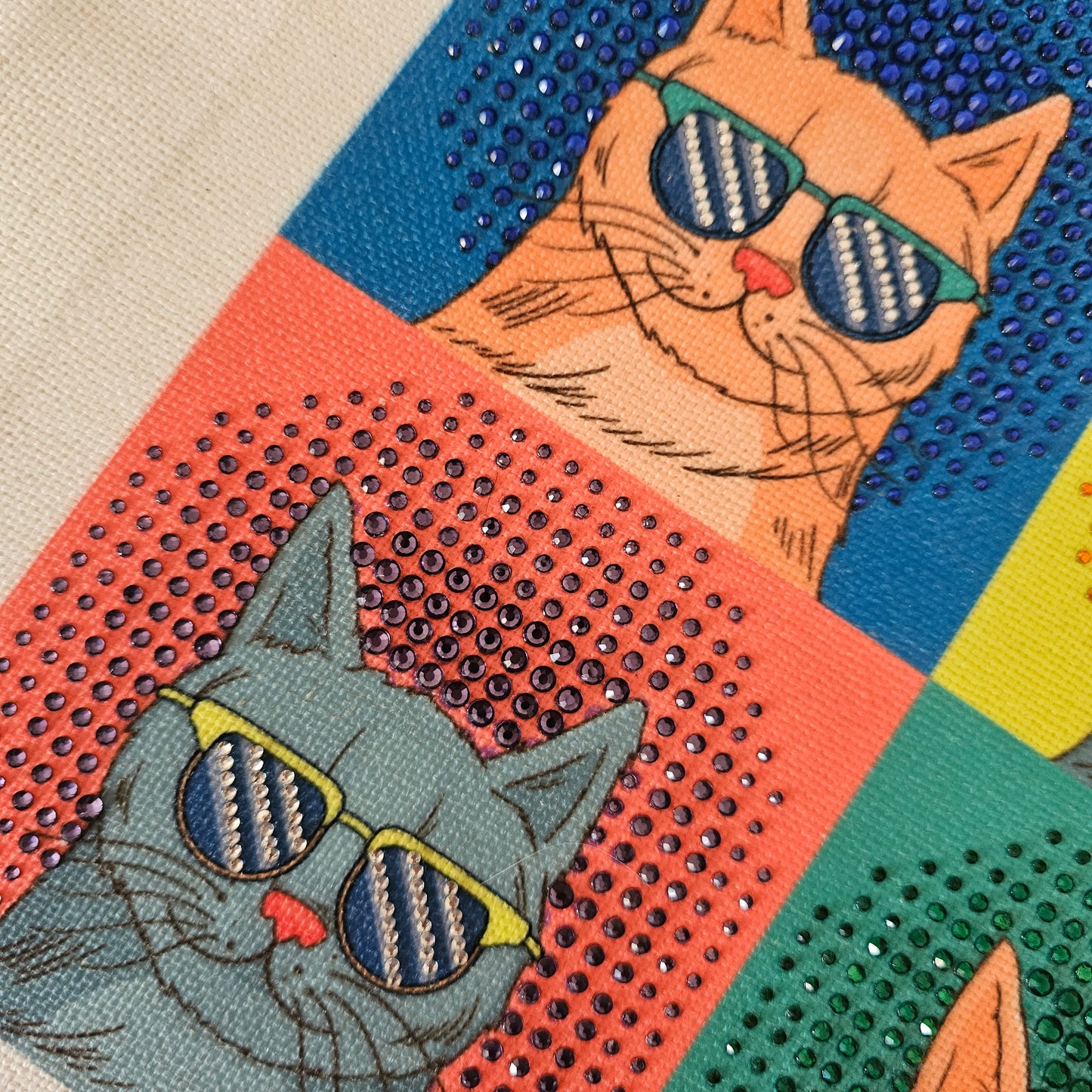 Retro Cat Reusable Bag