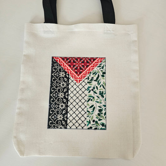 Palestine Flag Reusable Bag